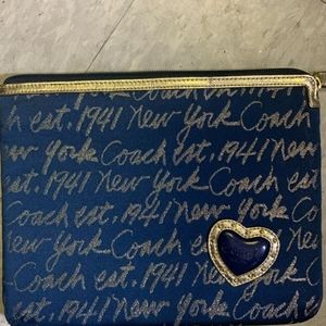 Coach tablet case or pouch